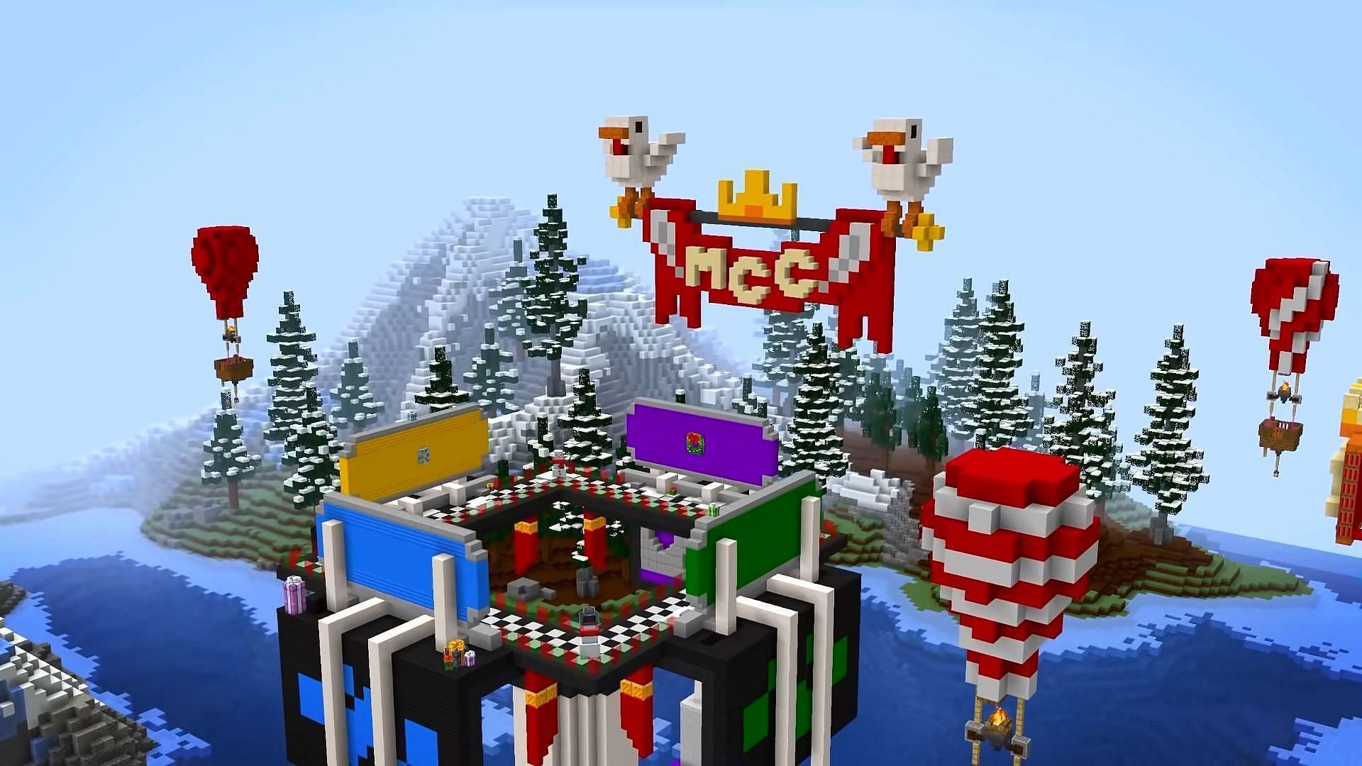 Mini-games are the bread and butter of the Minecraft Championships, but some don&#039;t stick around forever (Image via MCChampionships_ on Twitter)