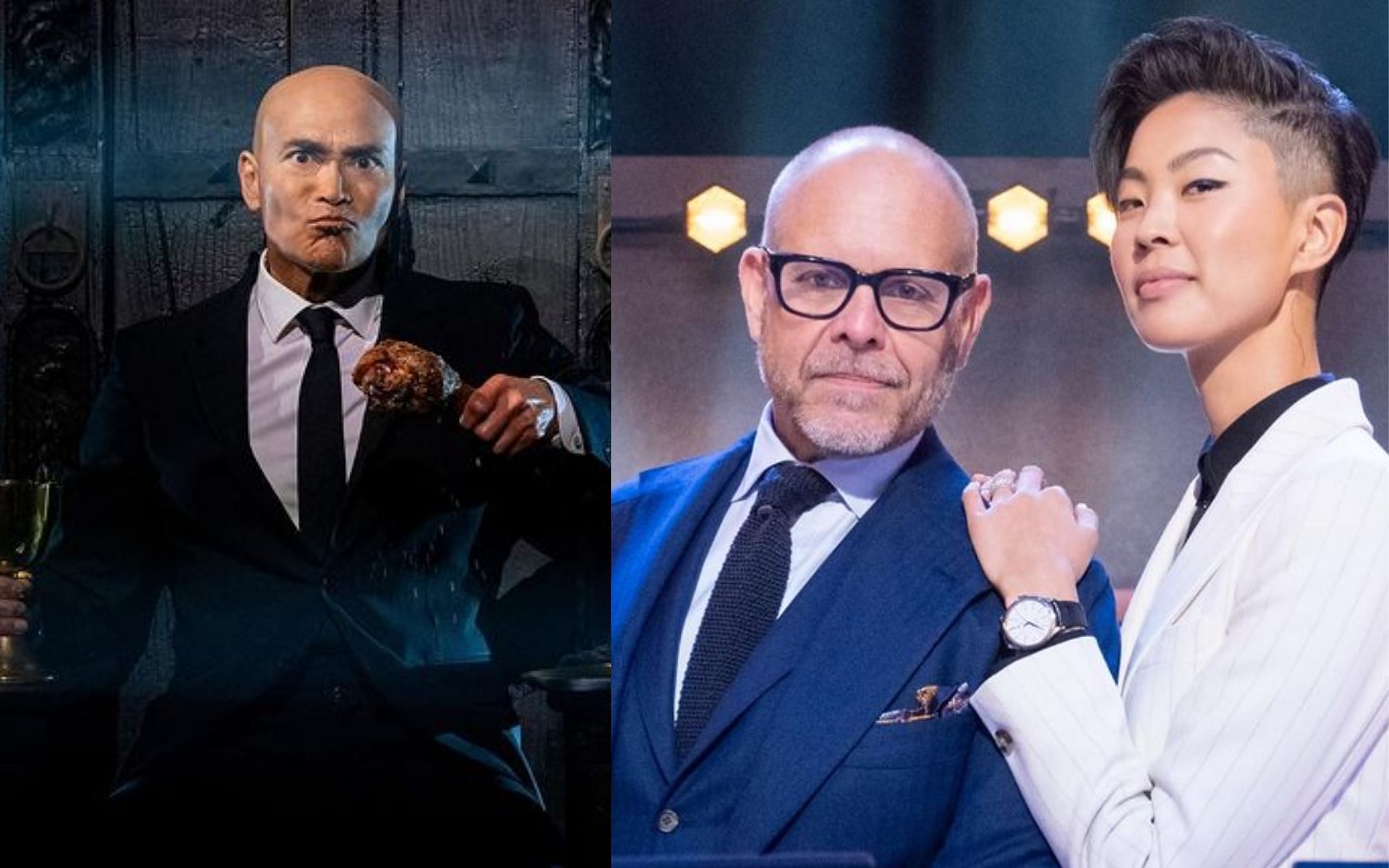 Alton Brown and Kristen Kish will host Iron Chef: Quest for an Iron Legend Season 1 with Mark Dacascos as The Chairman (Images via kristenlkish and dacascosmark/ Instagram)