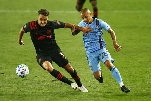 New York City FC take on New York Red Bulls this week