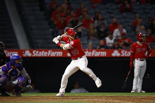 Texas Rangers v Los Angeles Angels