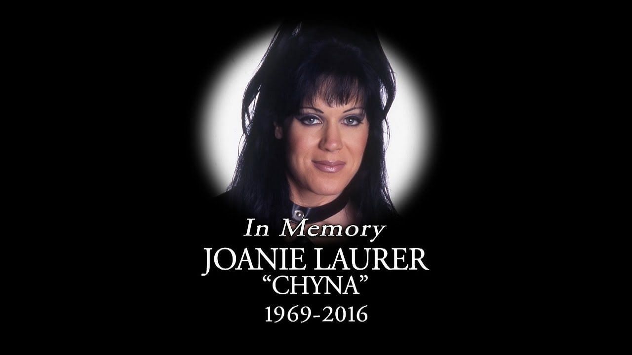 Chyna was shunned from the company until her tragic death in 2016