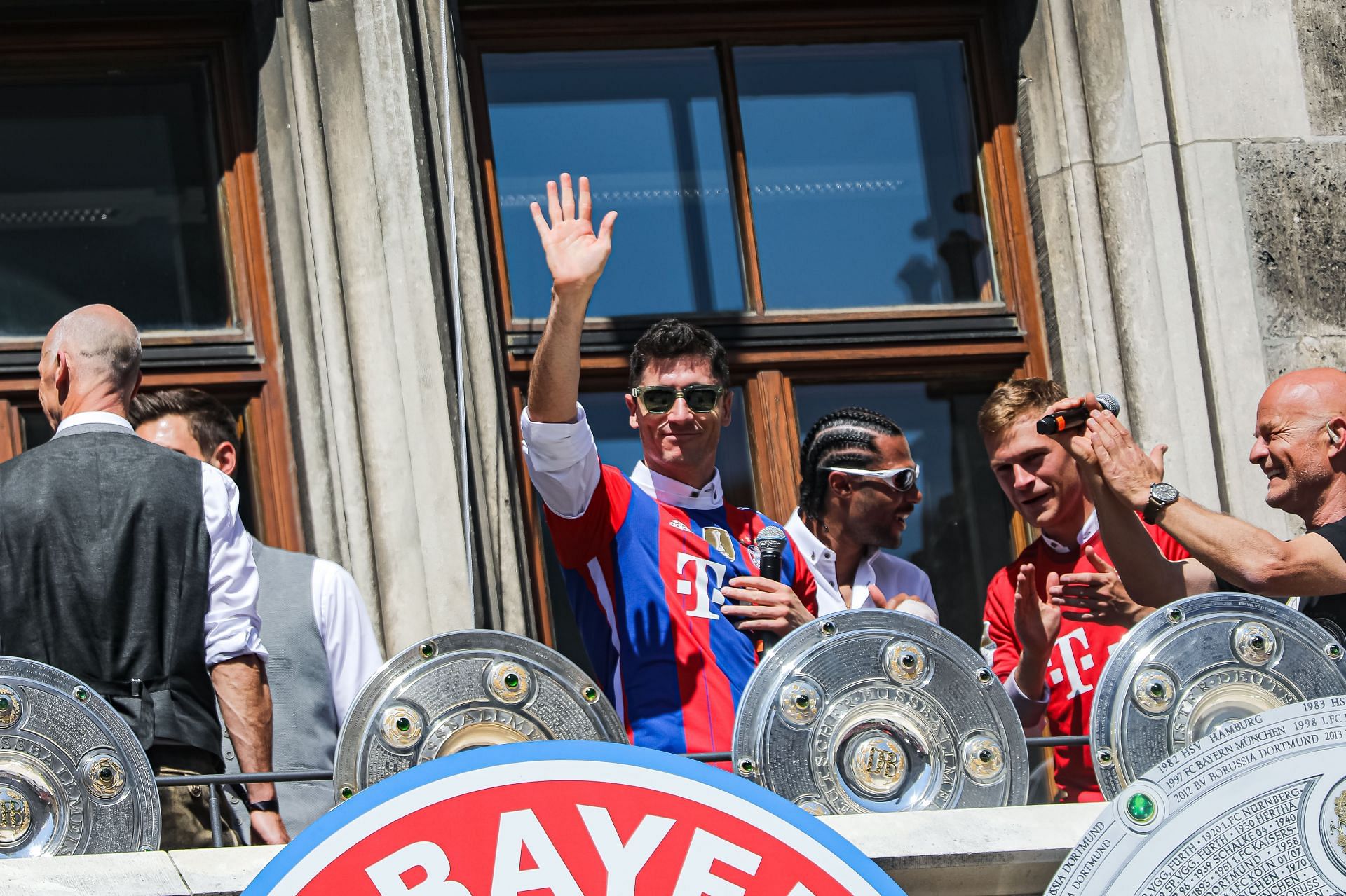FC Bayern Muenchen Celebrates Winning The Bundesliga