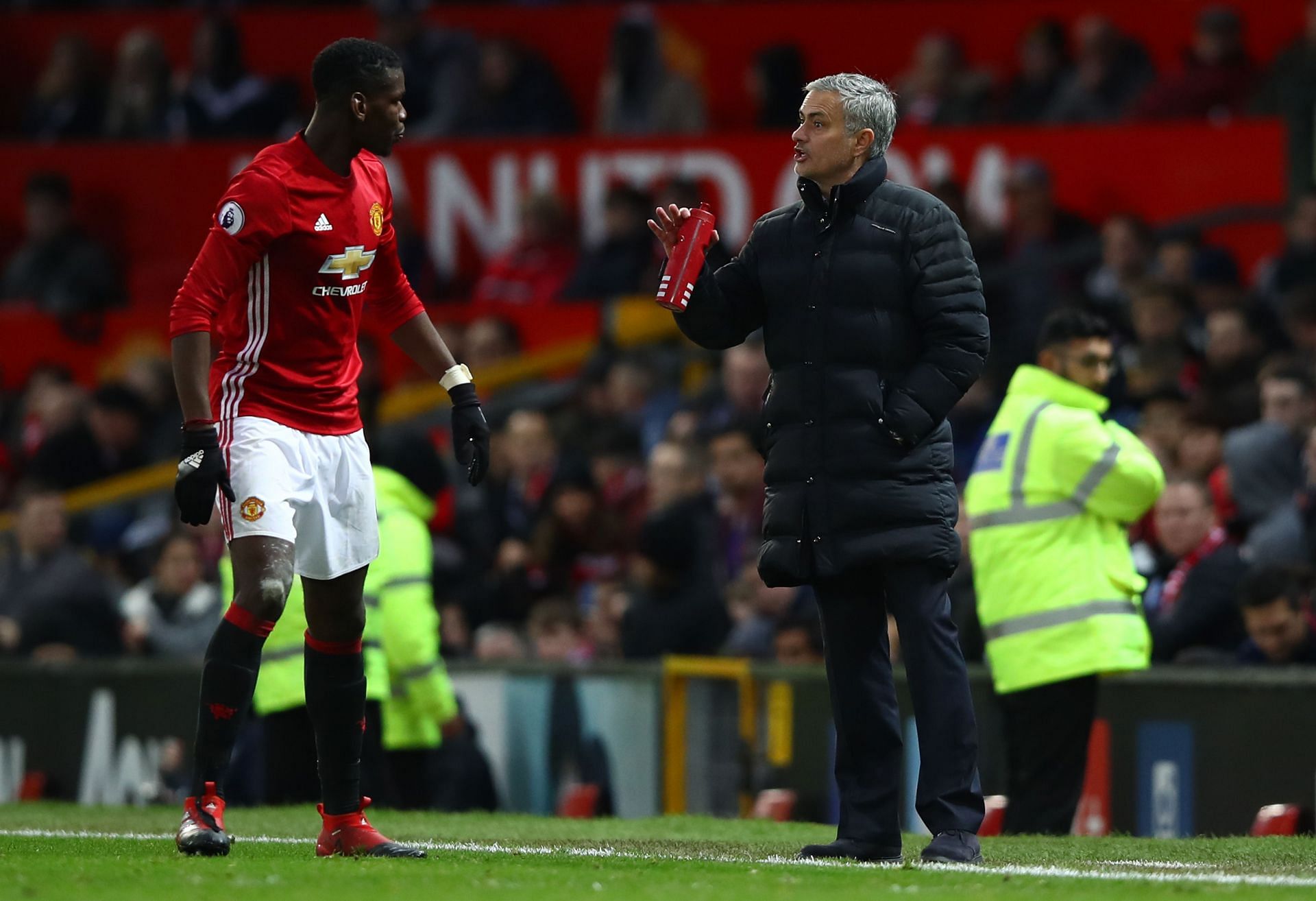 Jose Mourinho and Paul Pogba never saw eye-to-eye