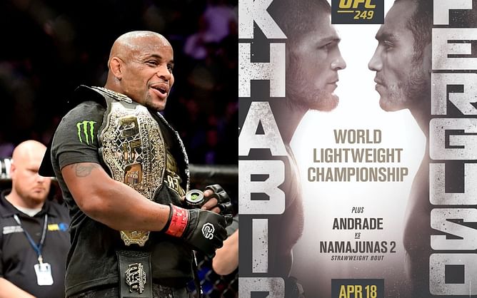 Khabib Nurmagomedov vs. Tony Ferguson at No.5 on Daniel Cormier's list of "what if" fights