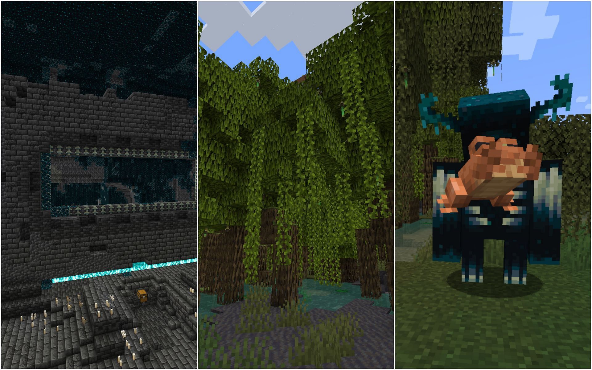 Some of the best activities to do in The Wild Update (Image via Minecraft 1.19)