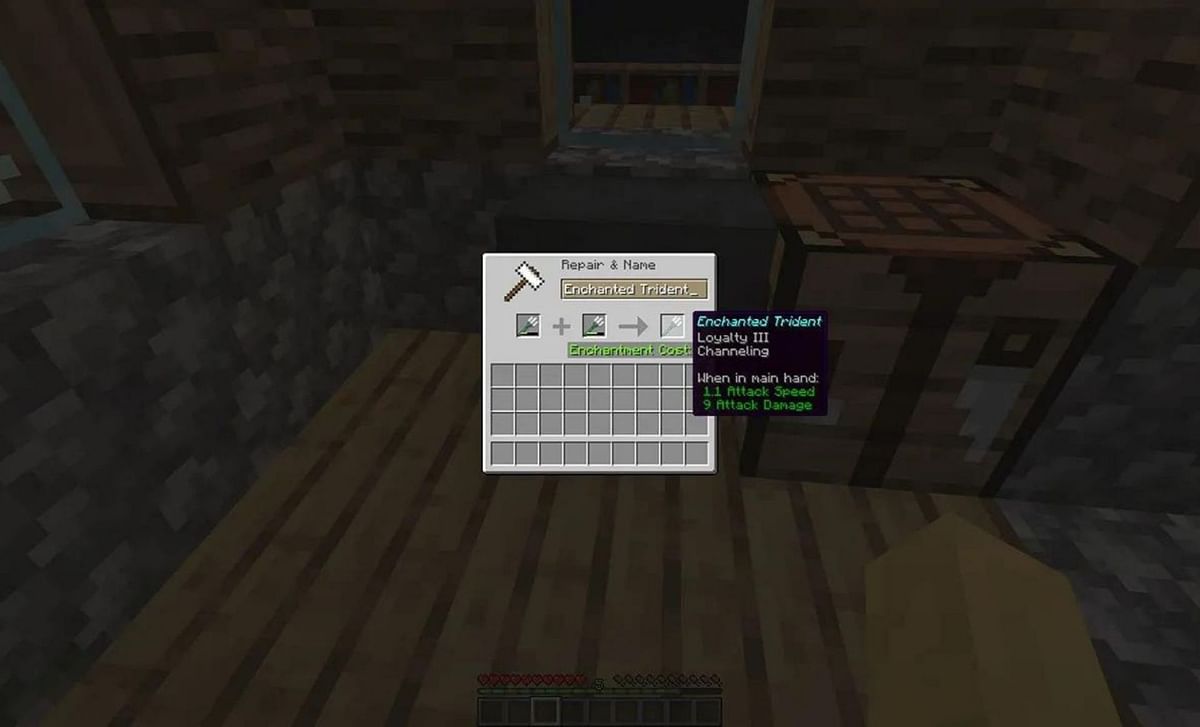 How To Fix A Broken Trident In Minecraft How to repair tridents in Minecraft 1.19 update