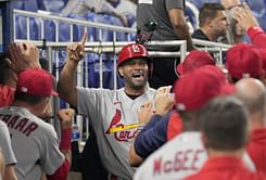 "Is there anybody else that you would rather have at the plate right now?" - Lars Nootbar was ecstatic to see Albert Pujols bat as the 42-year-old registered a historic walk-off for the win