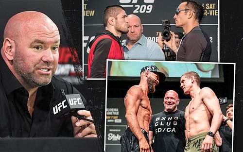 Dana White won't rebook lightweight scrap between Donald Cerrone and Joe Lauzon [Images via @mmafighting on Twitter and @joelauzon on Instagram]