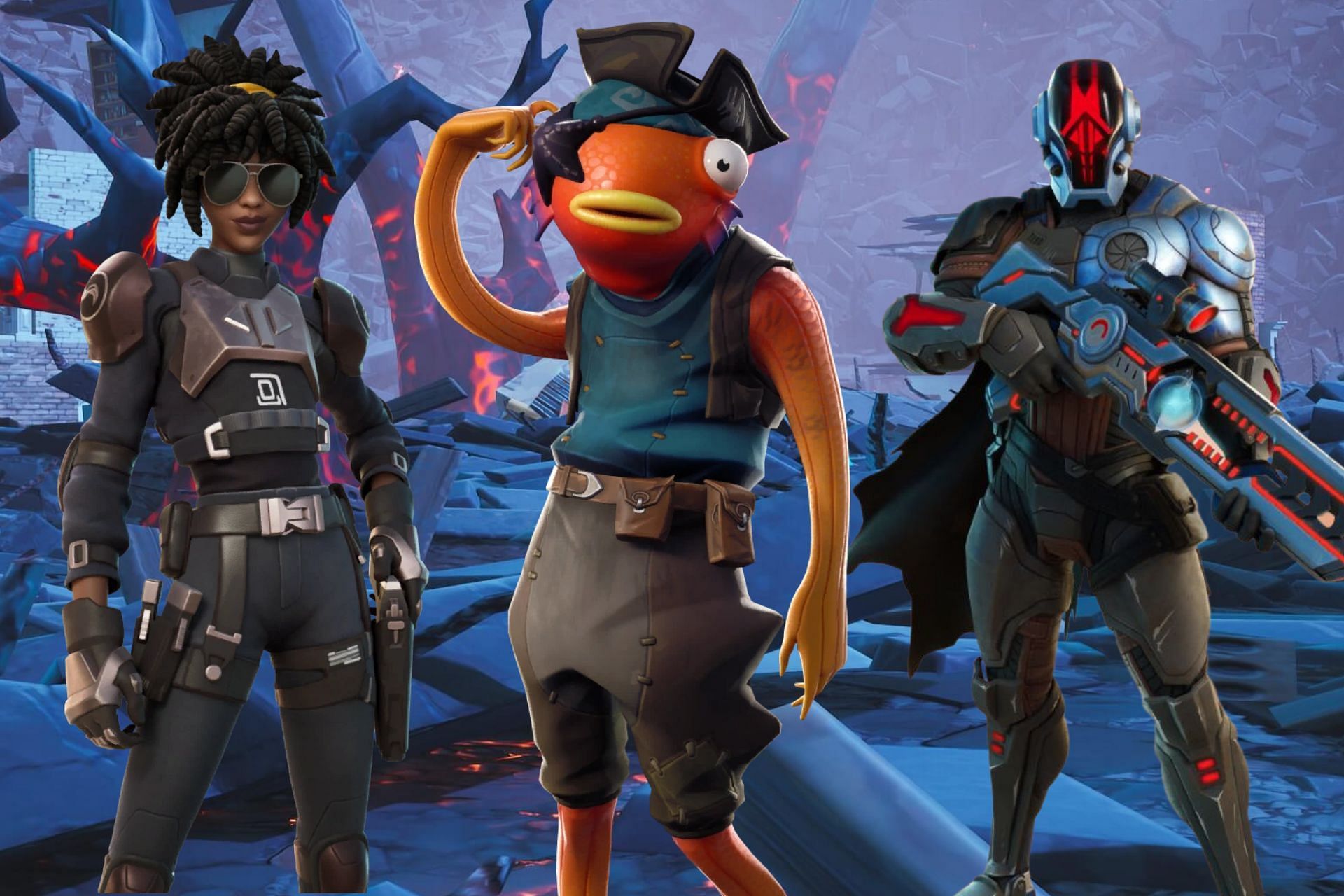 What is this guy's hat named? (I know it's fishstick i just want the hat's  name) : r/FortNiteBR