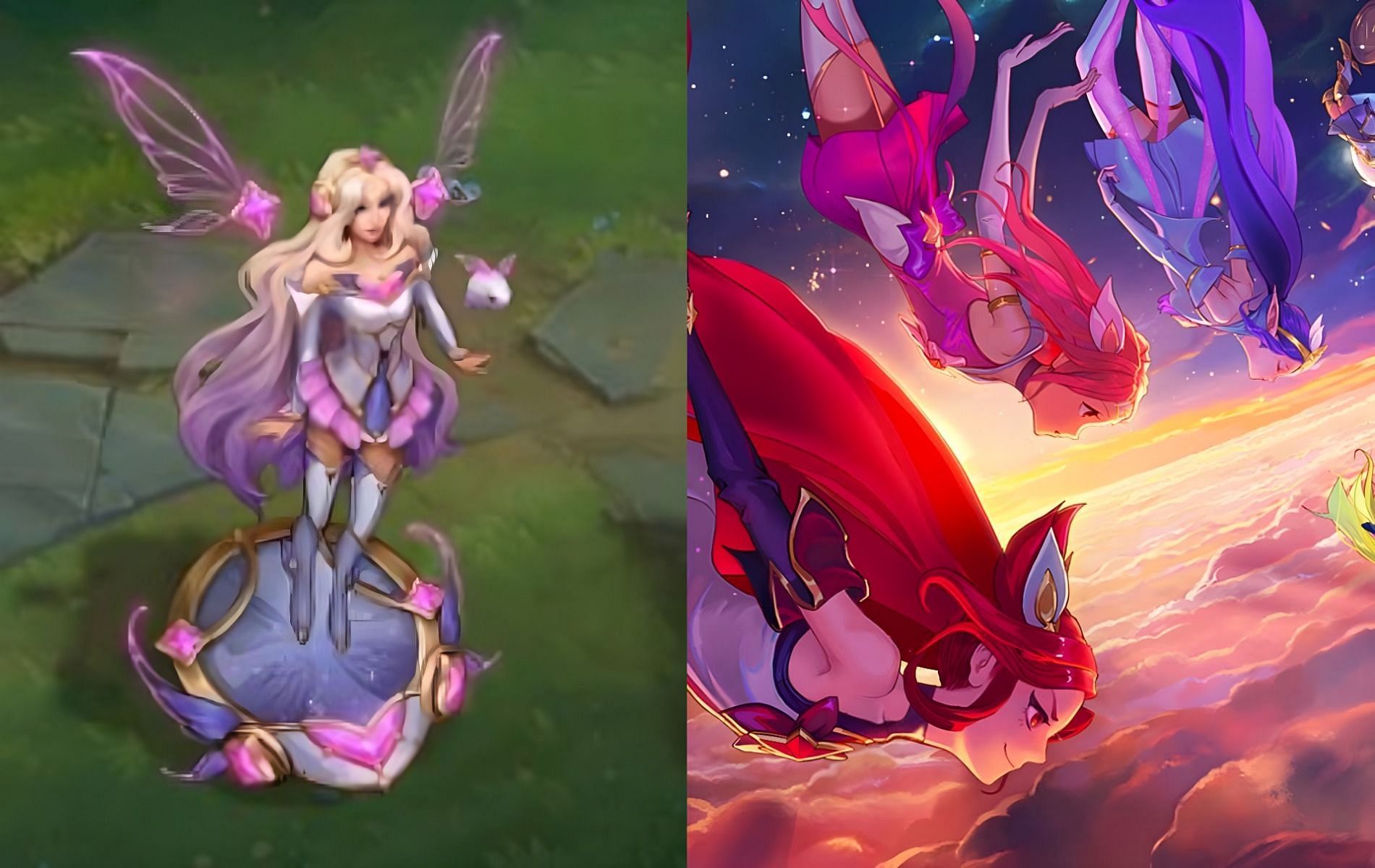 League of Legends is expected to host a massive Star Guardian event (Images via Seramentalist/Twitter and Riot Games)