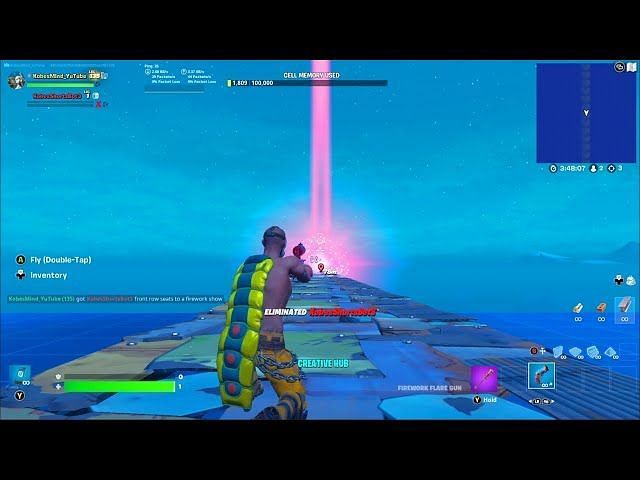 Fortnite Youtuber Records The Furthest Kill With A Flare Gun And Its More Than You Expect