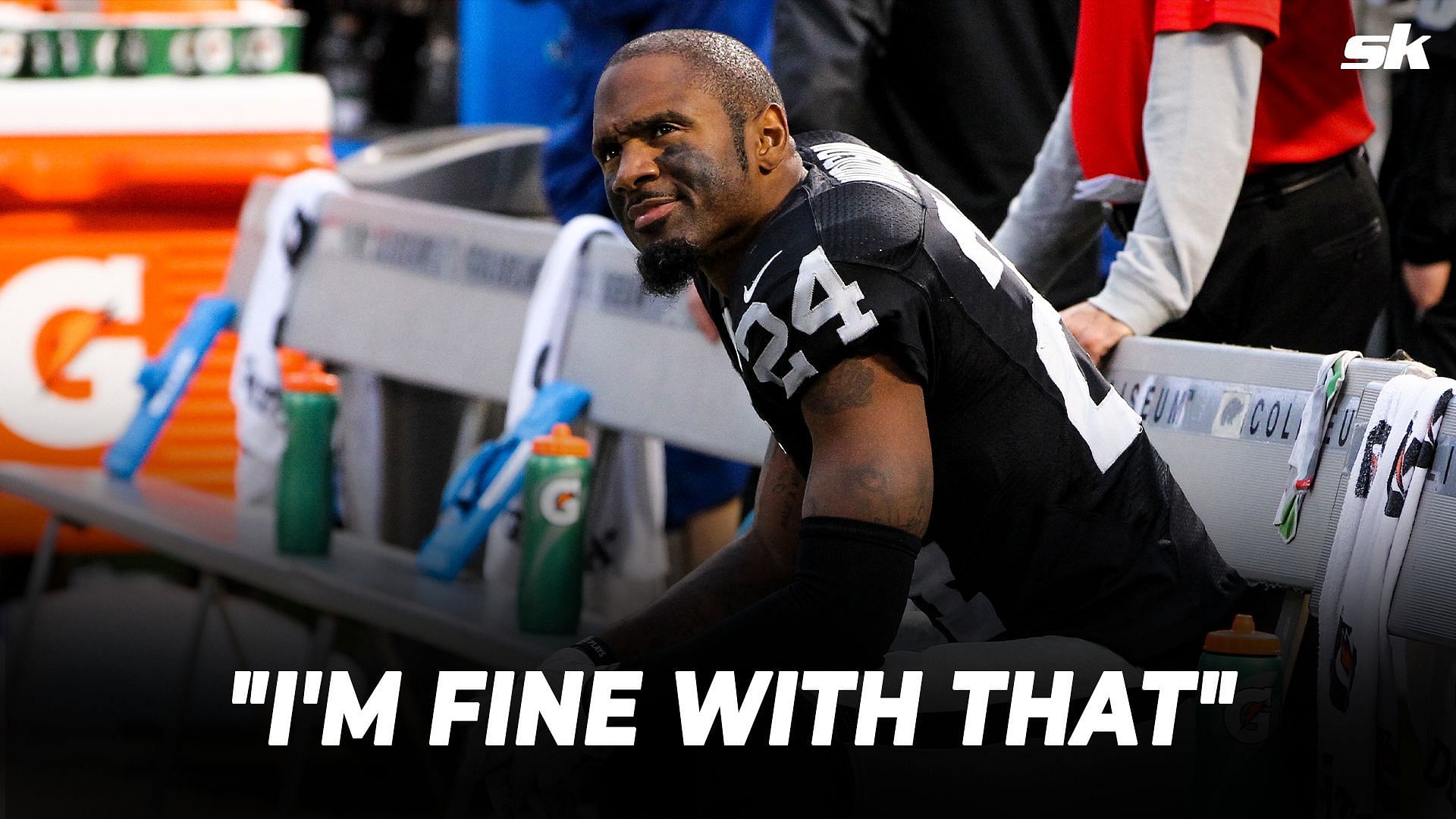 Charles Woodson had to deal with a Twitter opponent.