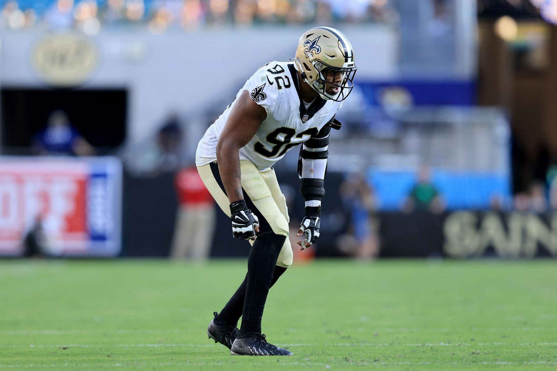 Marcus Davenport will enter his final year of his rookie contract with the New Orleans Saints