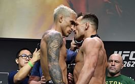 Michael Chandler dares Charles Oliveira to "defend or vacate" lightweight belt following 'robbery' claims - "You can't have both"