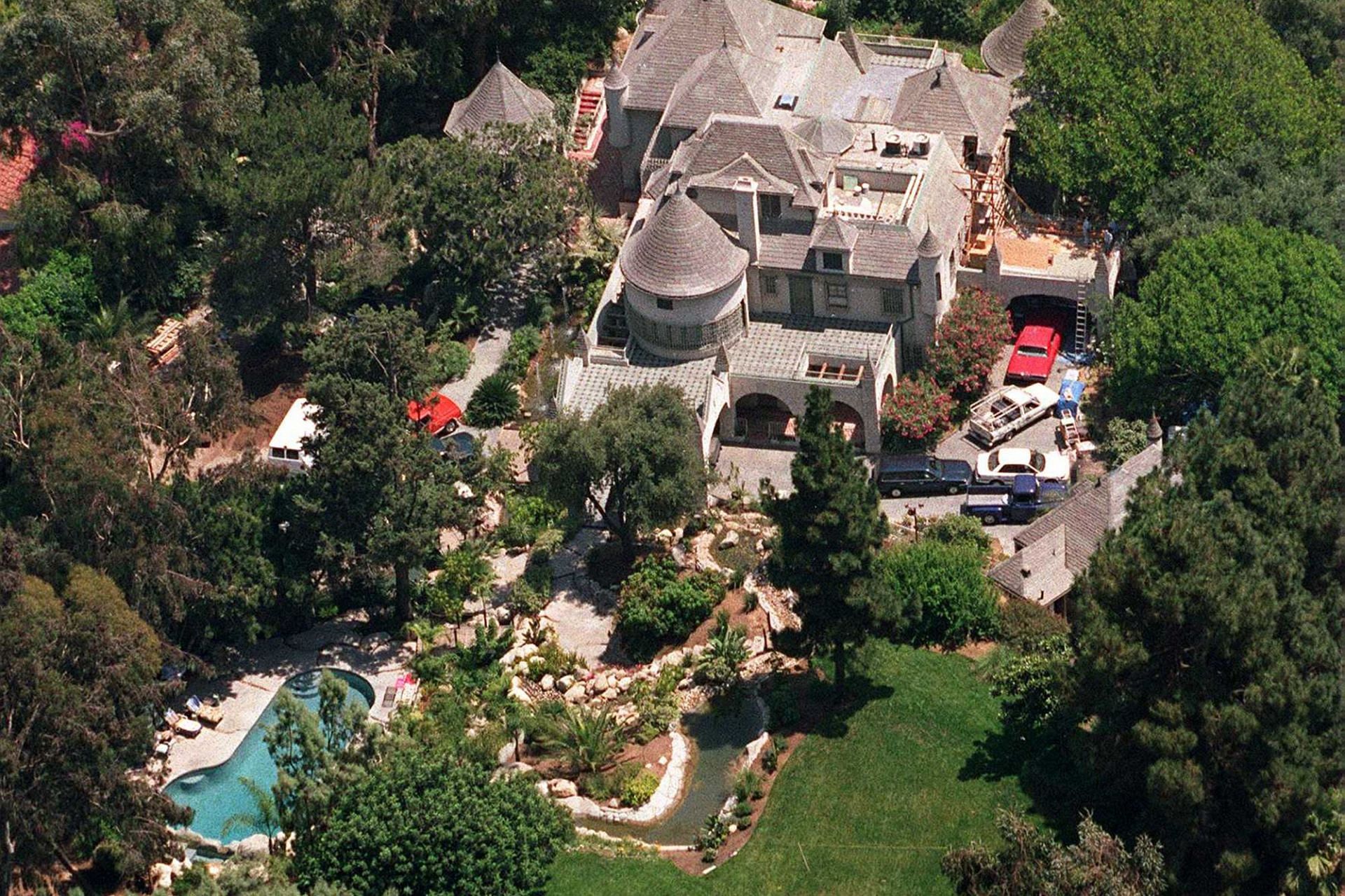 Johnny Depp&#039;s Hollywood Hills mansion (Image via Getty)