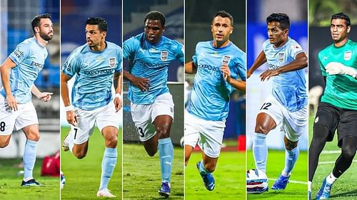 The six Islanders who will not be a part of Mumbai City FC's journey in the upcoming season (Image Courtesy: Mumbai City FC)