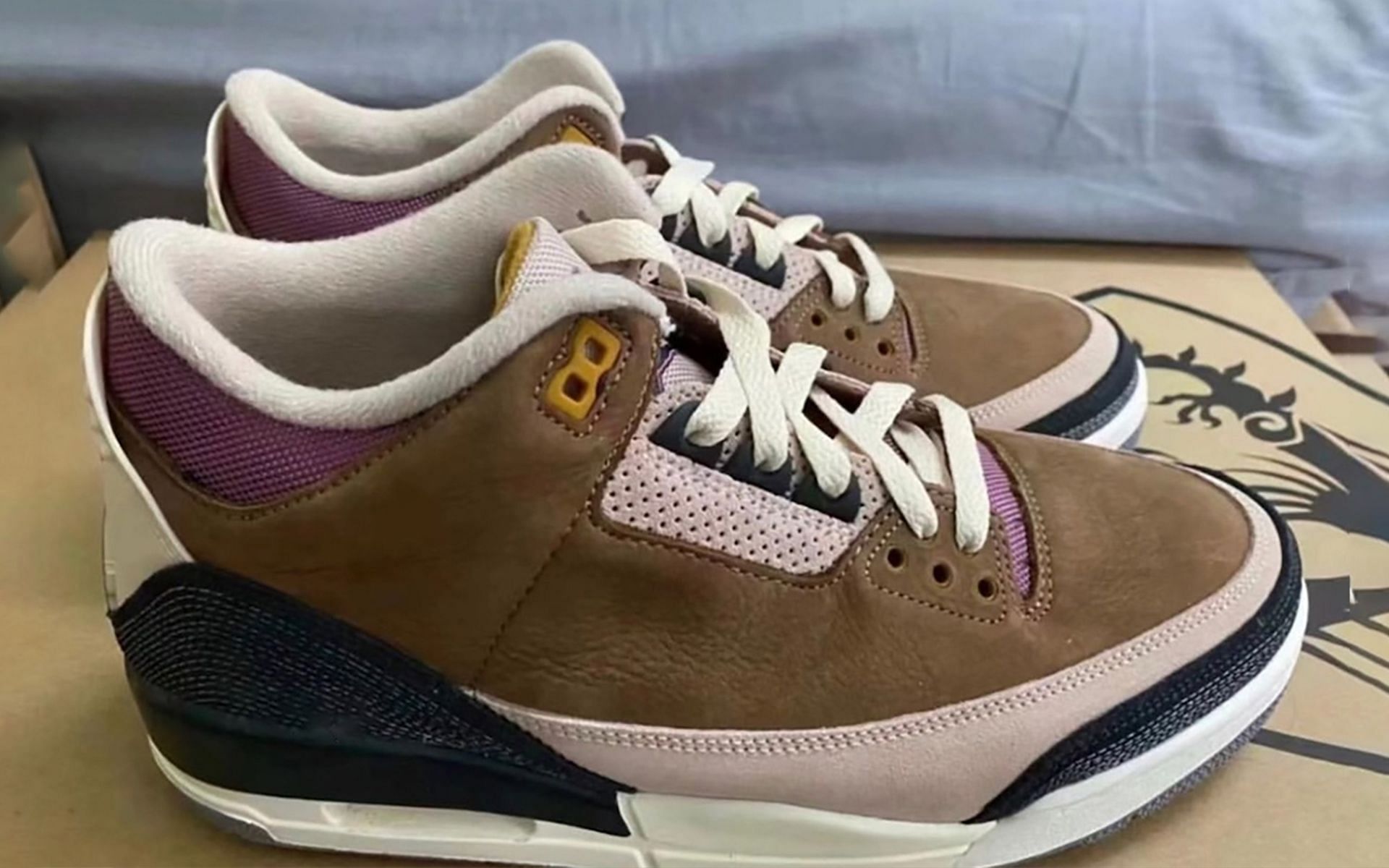 AJ3 Winterized Archaeo Brown colorway (Image via Instagram/@Solebyjc)