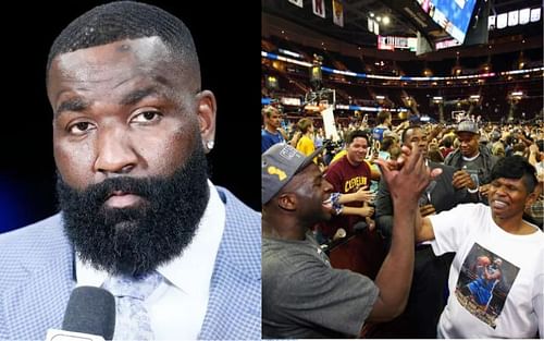 Draymond Green's mother Mary Babers-Green fires shots at Kendrick Perkins.