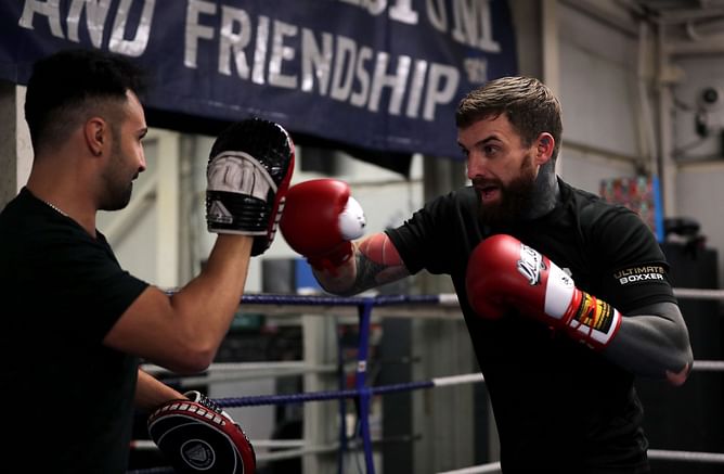 "It was becoming a chore" - Geordie Shore star Aaron Chalmers explains why he stopped MMA for boxing