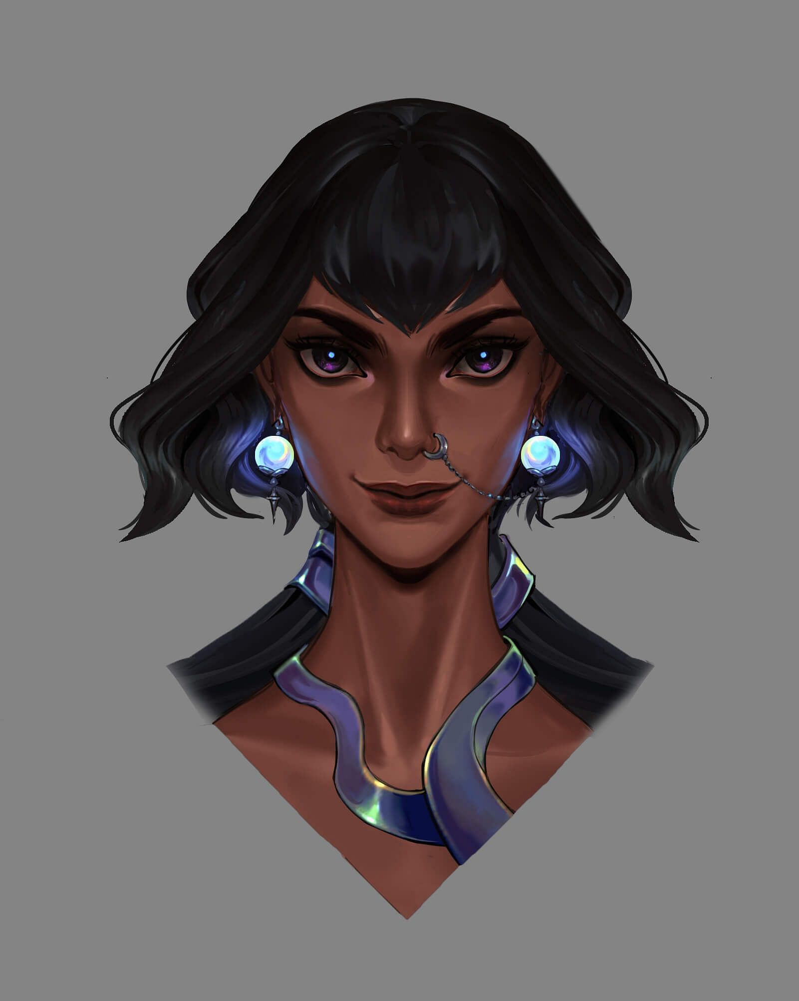 Nilah&#039;s official face revealed by Riot (Image via Riot Games)