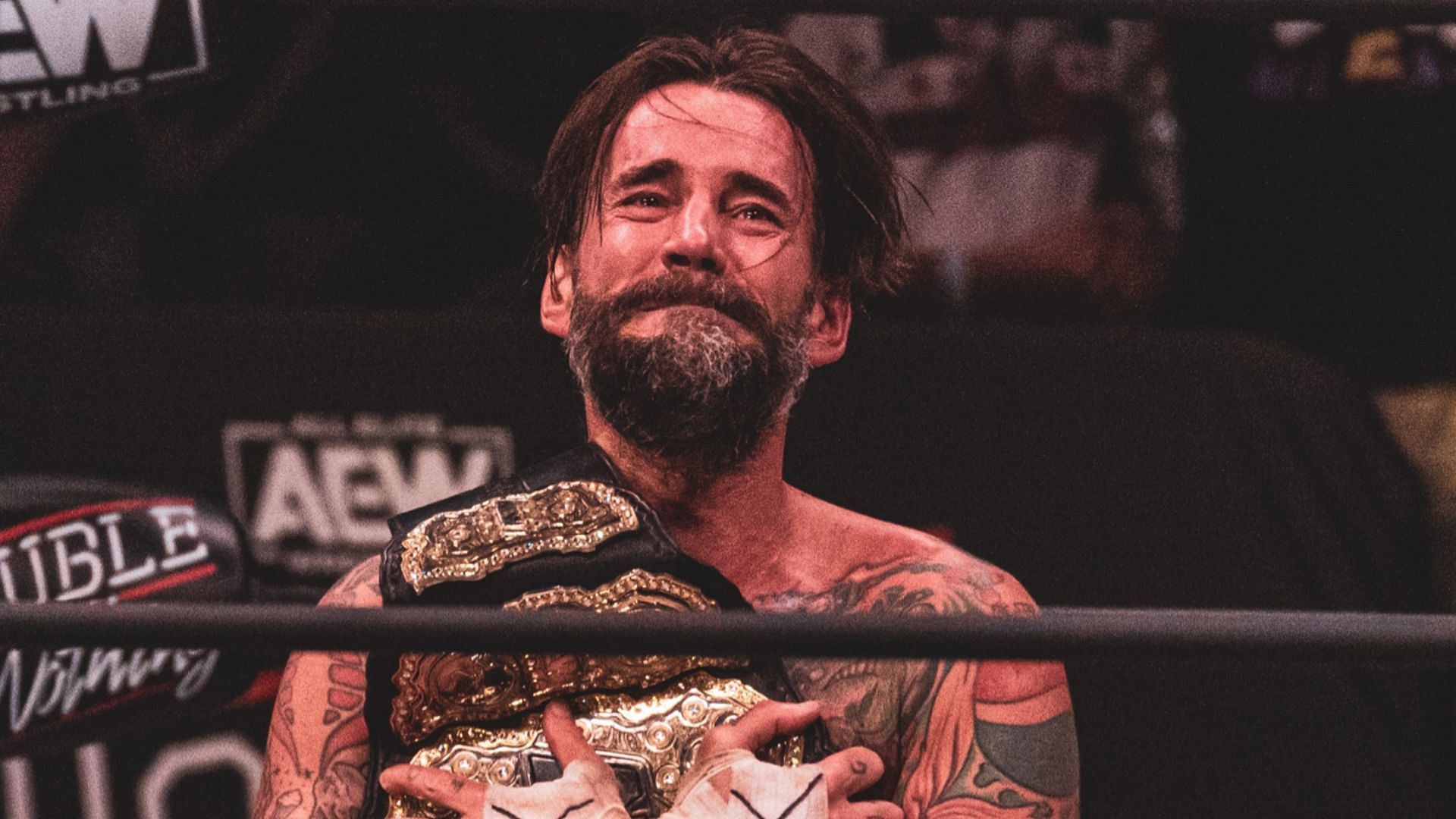 CM Punk at AEW Double or Nothing 2022