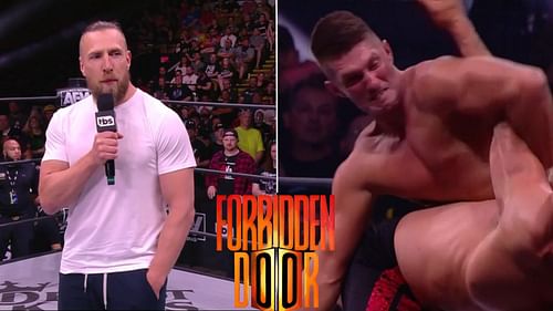 Bryan Danielson's replacement battled Zack Sabre Jr. at Forbidden Door