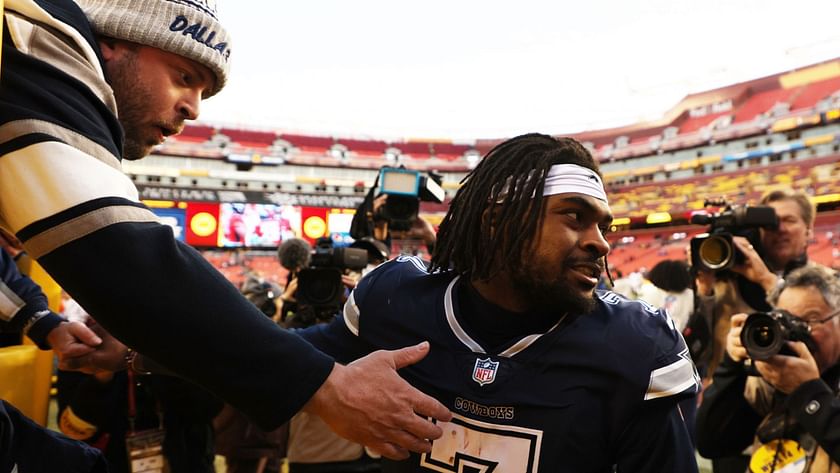 Trevon Diggs' son Aaiden leads cheers for his dad