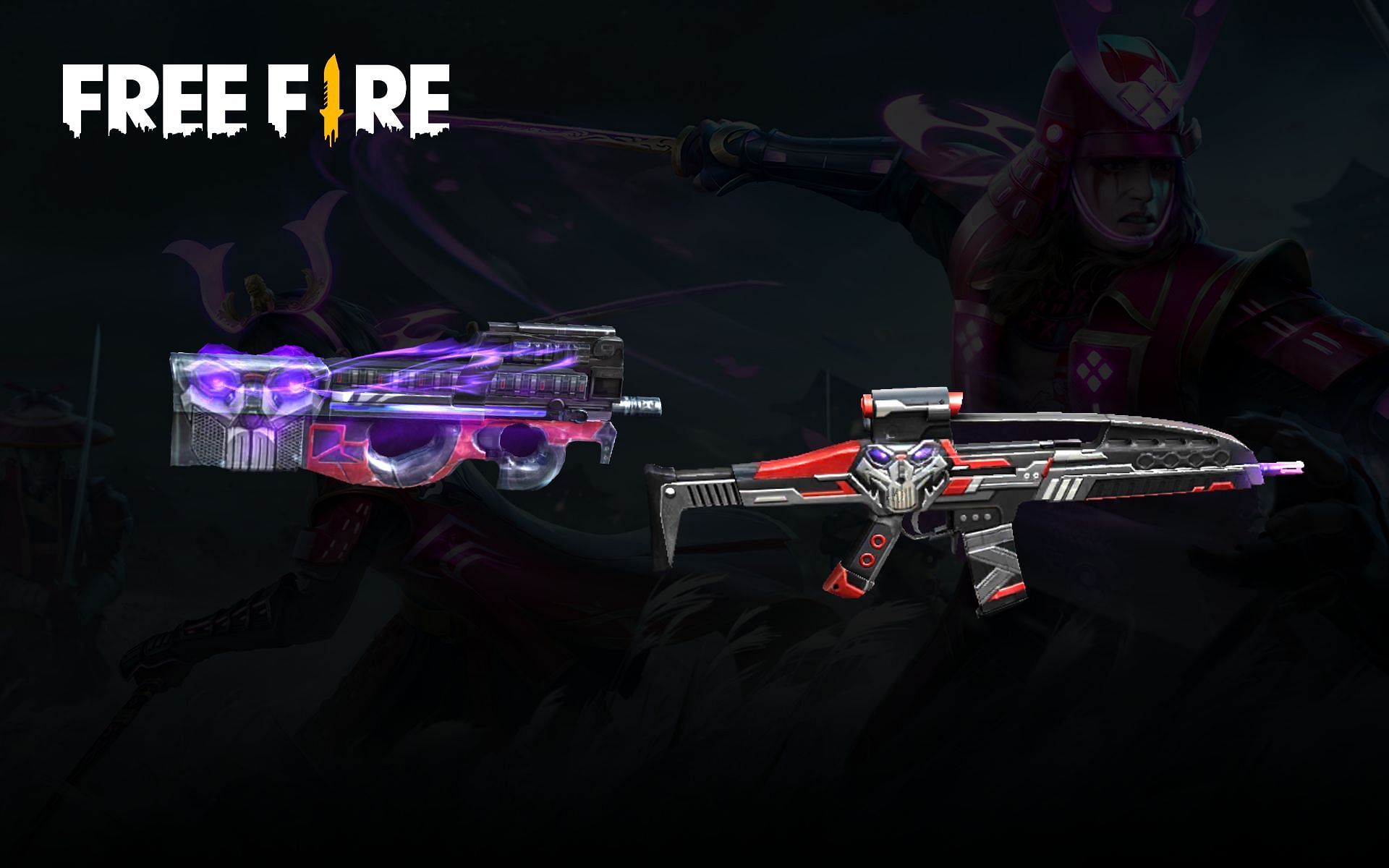 Gamers can get one of these two gun skins (Image via Garena)