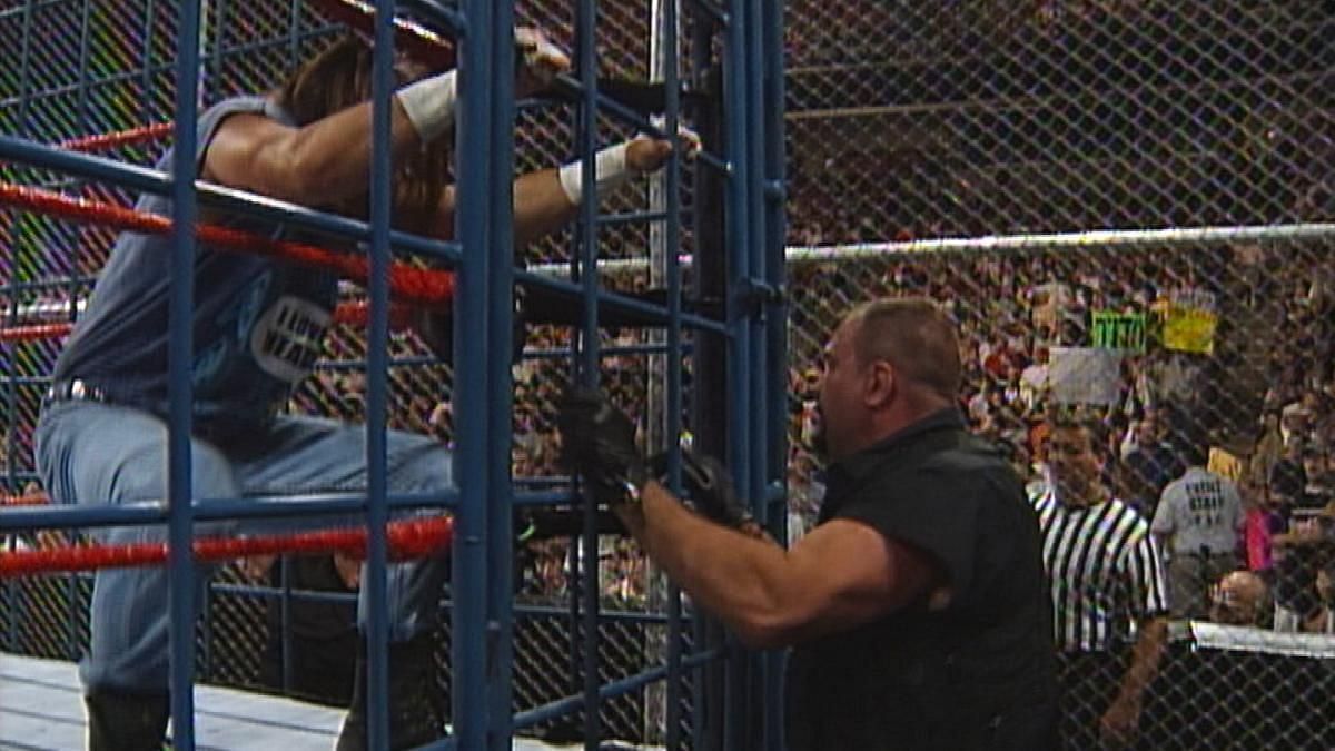 Al Snow and Big Boss Man in the first and last Kennel from Hell