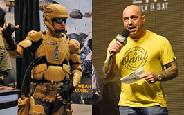 Joe Rogan and retired Navy SEAL discuss military's attempt at making functional Iron Man suit - "It's Robocop s***"