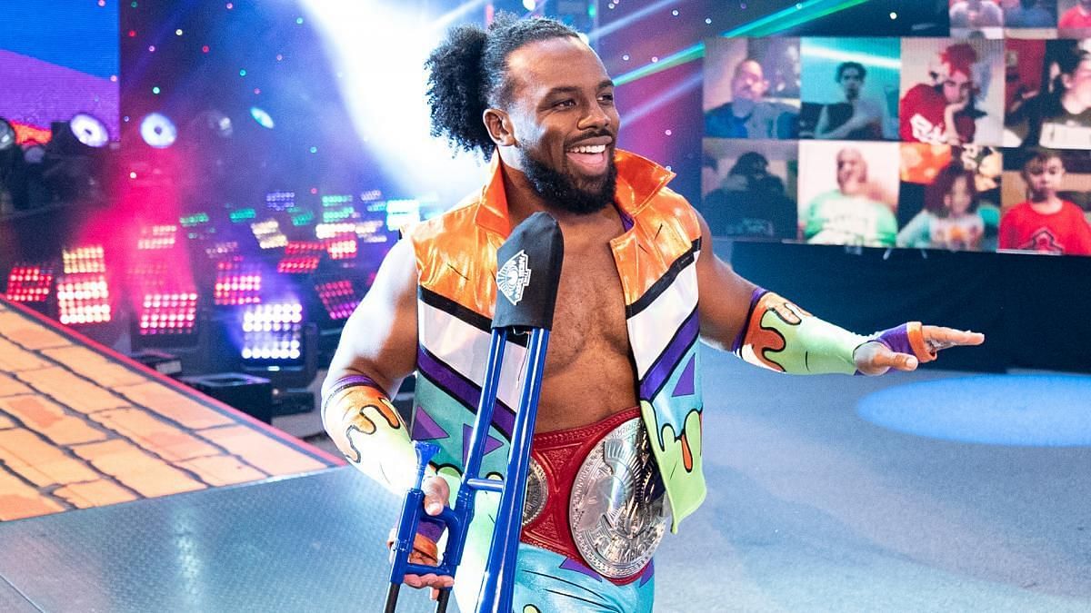The New Day member has some new ink to show off.