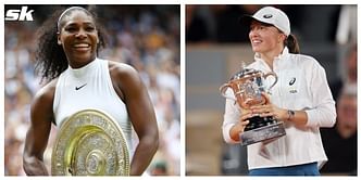 World No. 1 Iga Swiatek reacts to Serena Williams confirming her participation in Wimbledon