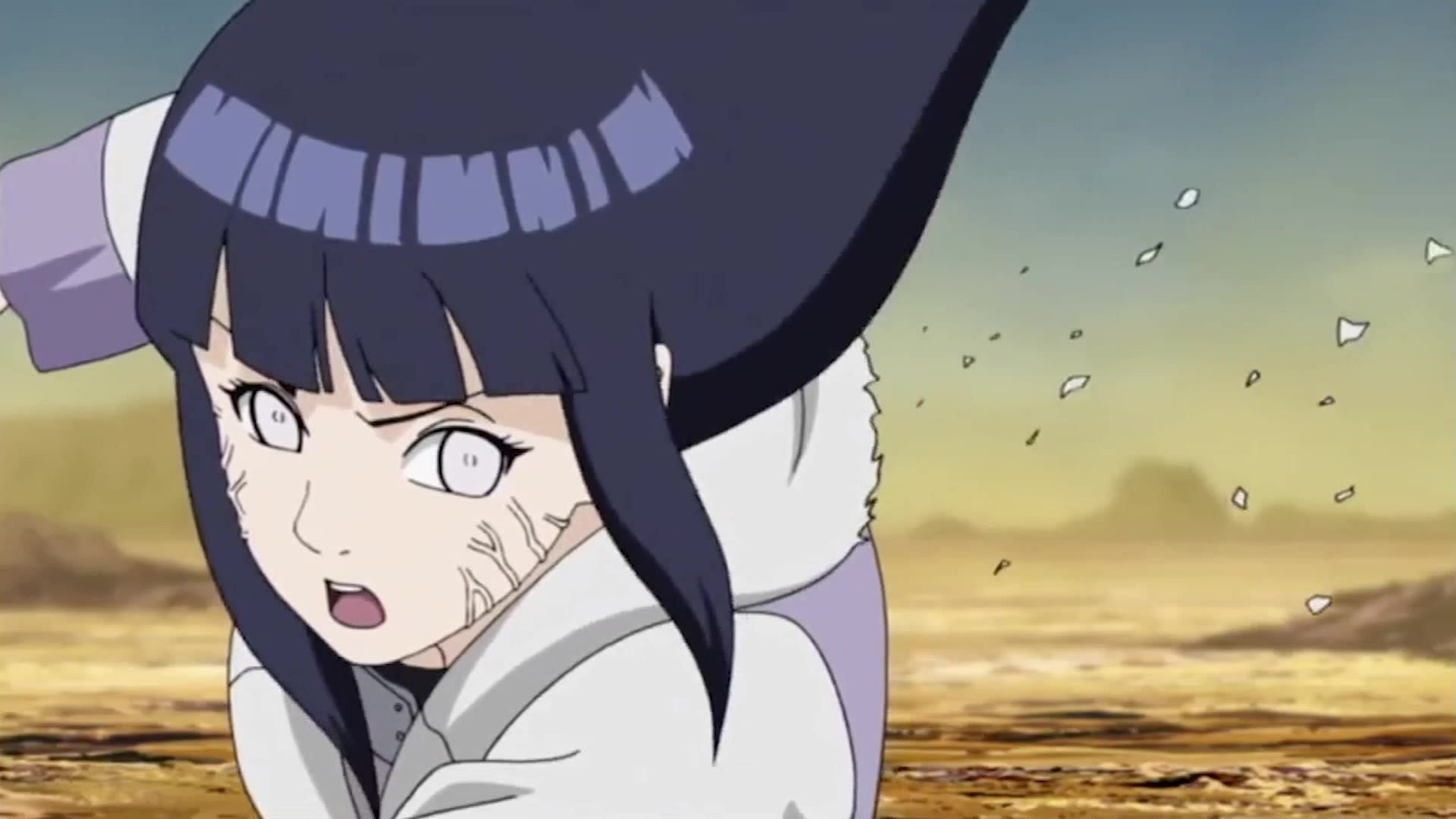 Hinata is always willing to fight for her loved ones (Image credit: Masashi Kishimoto/Shueisha, Viz Media, Naruto Shippuden)