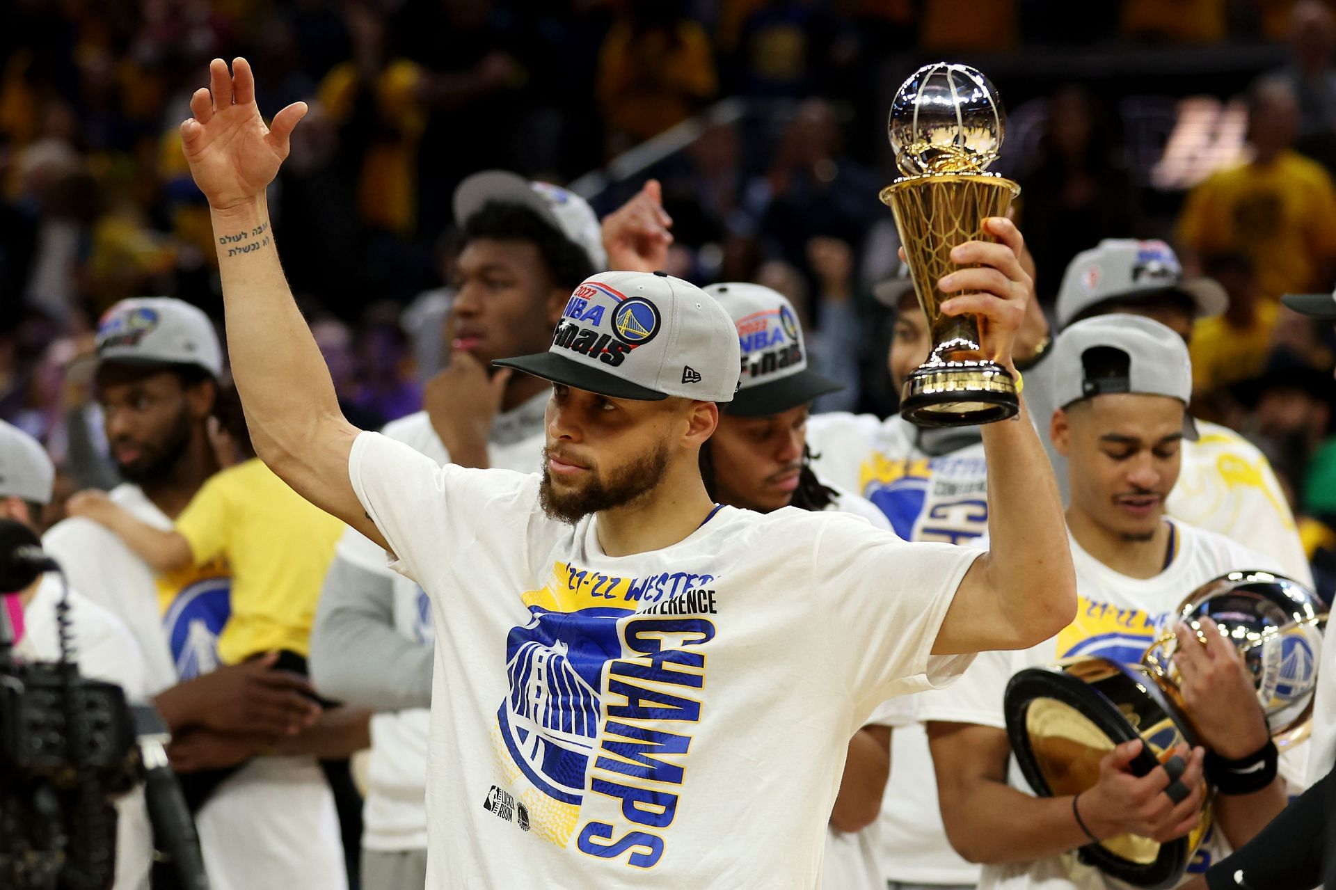 Draymond Green disses the notion that Steph Curry needs an NBA Finals MVP to prove his greatness. [Photo: Hoops Habit]