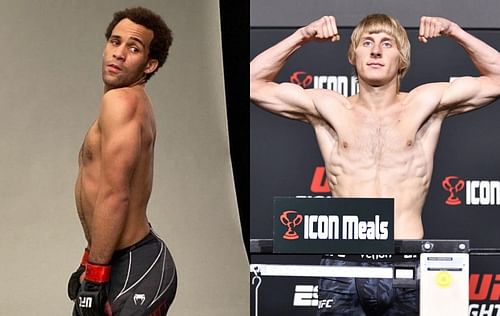 Jordan Leavitt (left) & Paddy Pimblett (right) [Image Credits- @monkeyking_ufc on Instagram]