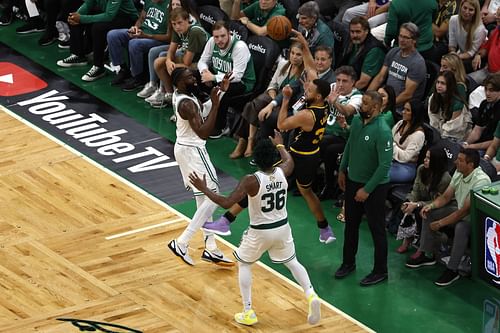 Action from the 2022 NBA Finals - Game Four