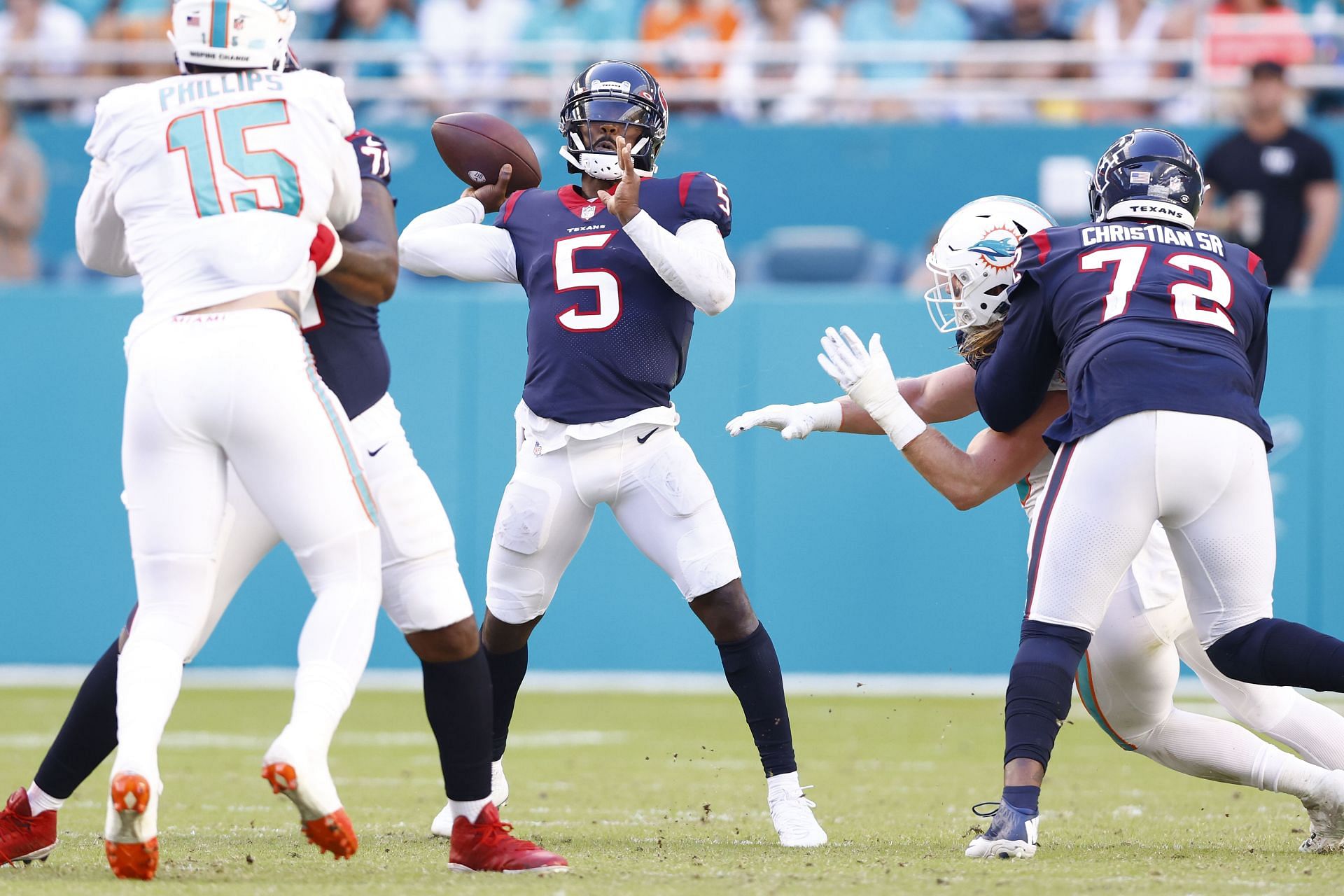 Houston Texans v Miami Dolphins