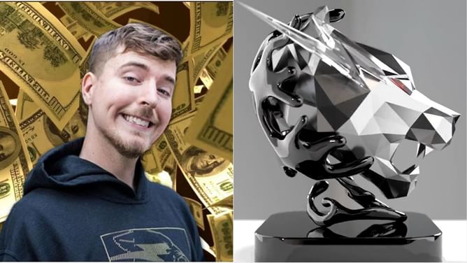 Watch: MrBeast's creative fan shares an impressive custom 100 million play button