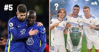 5 club teams which have the best midfield at the moment