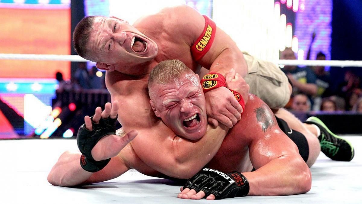 Cena and Lesnar face off at SummerSlam 2014