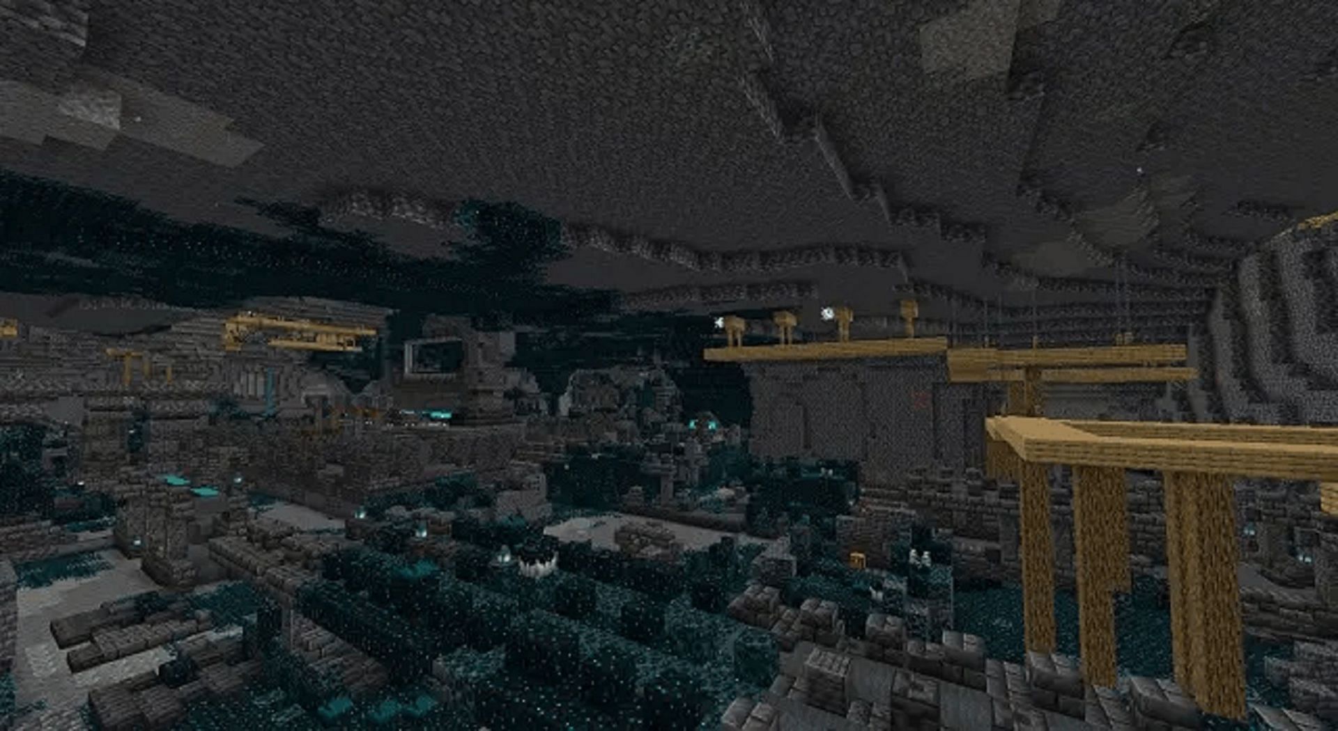 This Minecraft seed technically breaks generation rules (Image via Mojang)