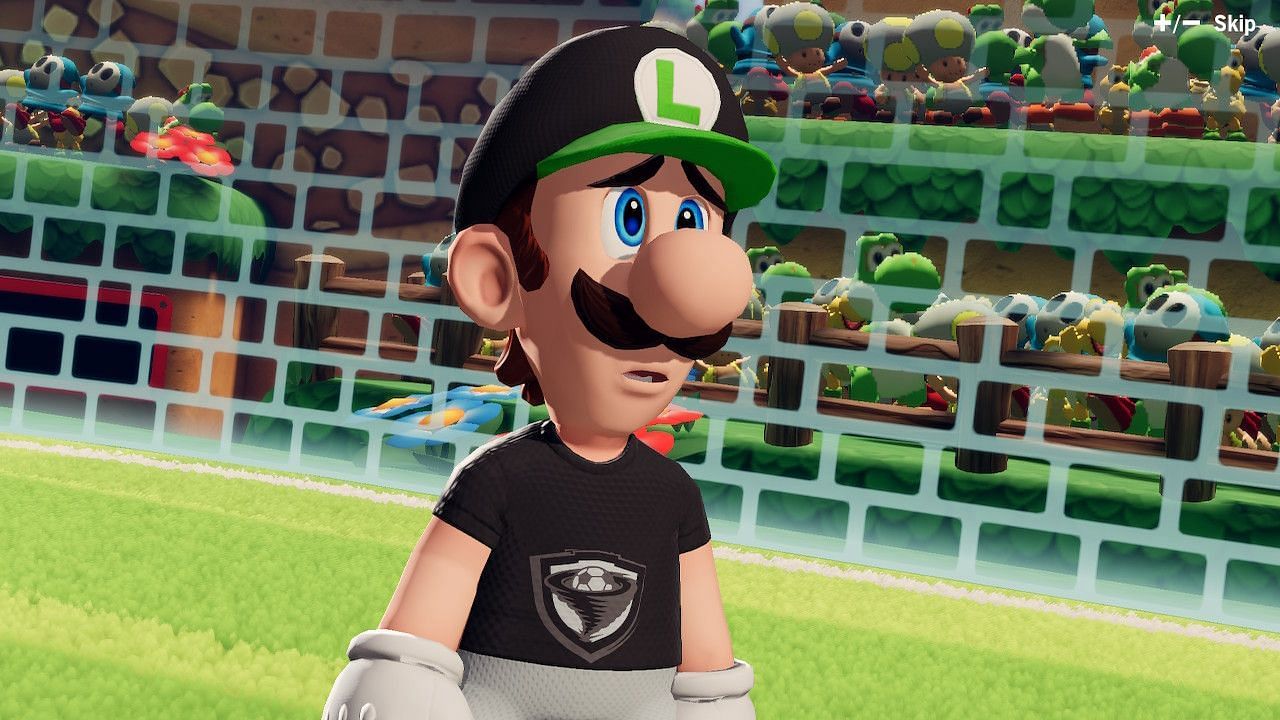 Practice makes perfect in Mario Strikers (Image via Nintendo)