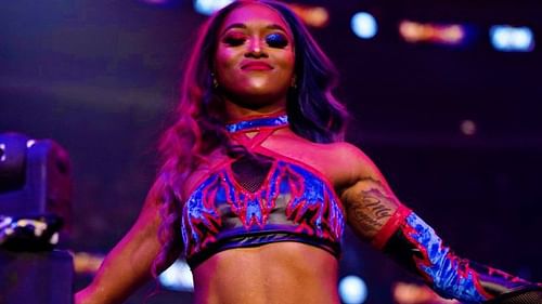 Kiera Hogan at an AEW Rampage event!