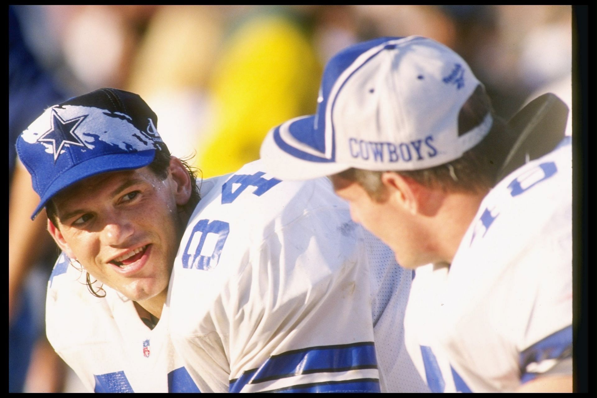 Dallas Cowboys Jay Novacek and Daryl Johnston