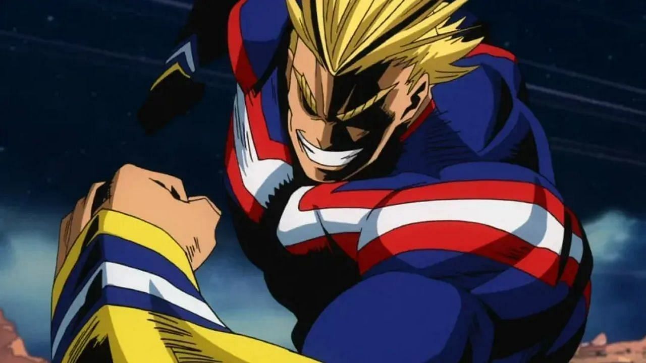 All Might in My Hero Academia (Image via Studio Bones)