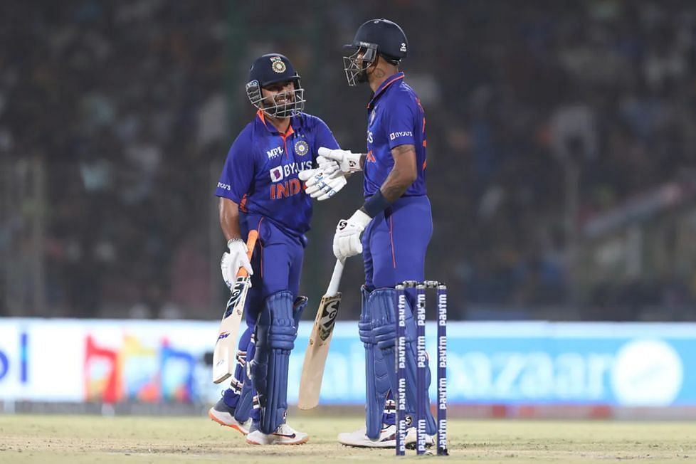 Rishabh Pant and Hardik Pandya shared an excellent partnership in the first T20I [P/C: BCCI]