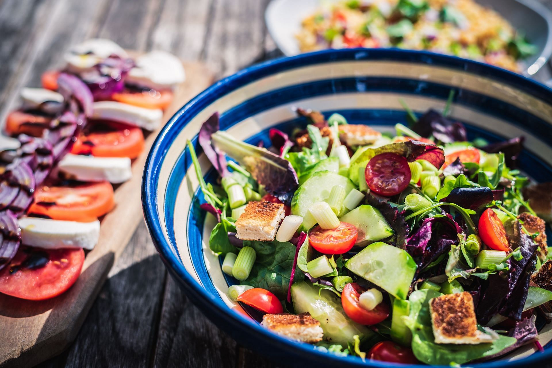 A plant-based diet may lessen the chances of developing severe forms of prostate cancer. (Image via Unsplash/Jez Timms)