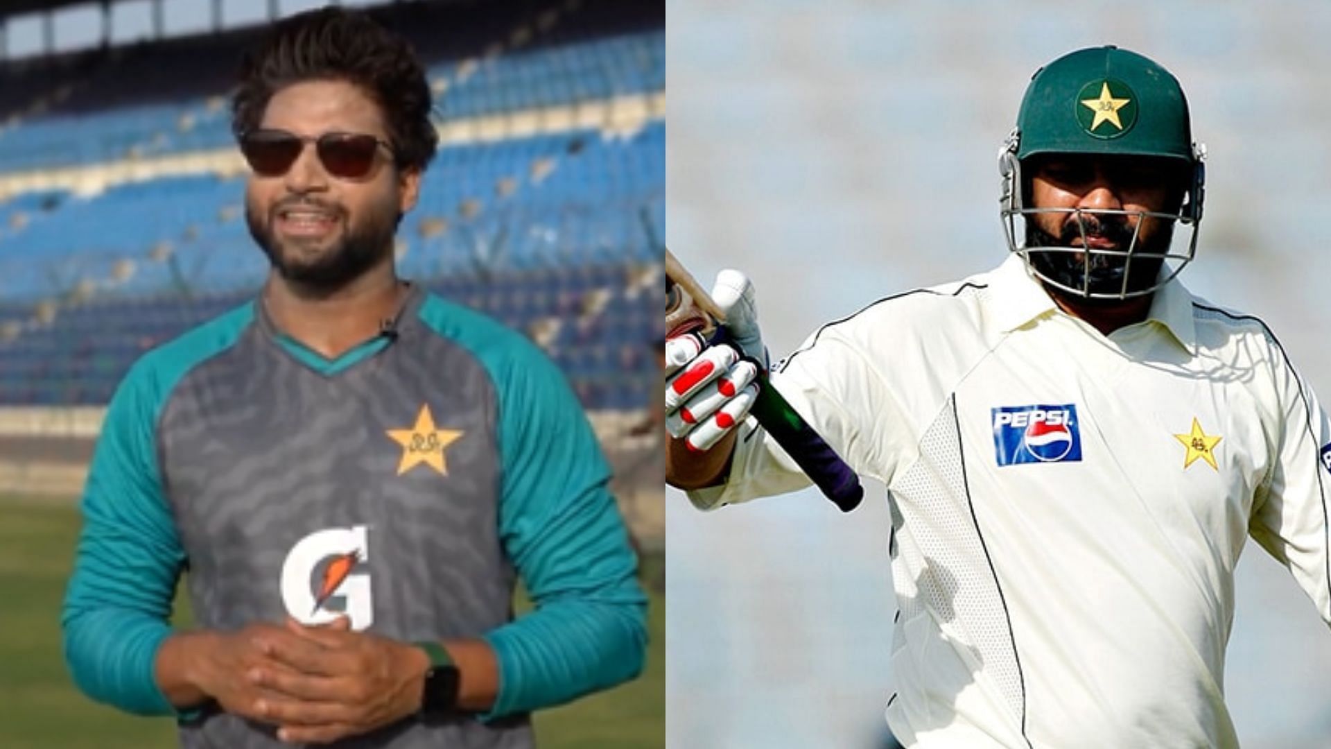 Imam-ul-Haq (L) and Inzamam-ul-Haq (P.C.: PCB &amp; Twitter)