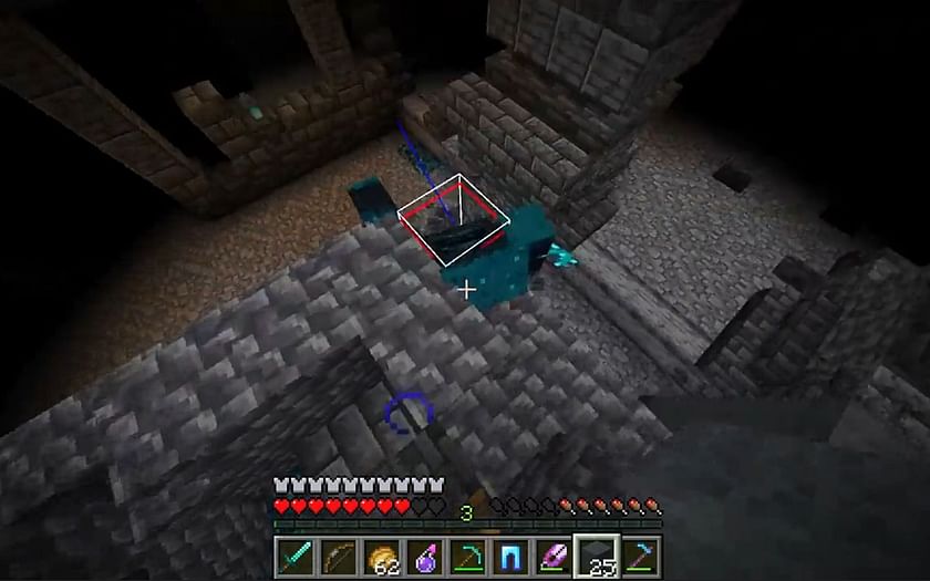 How the warden did that ?? : r/Minecraft