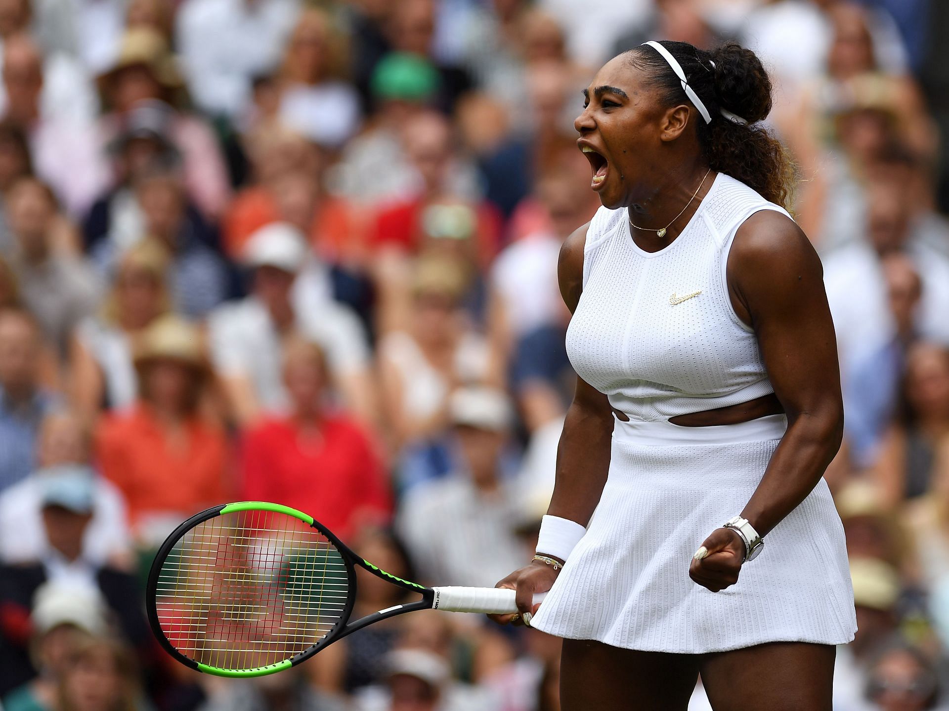 Serena Williams is a seven-time winner on the grasscourts of Wimbledon